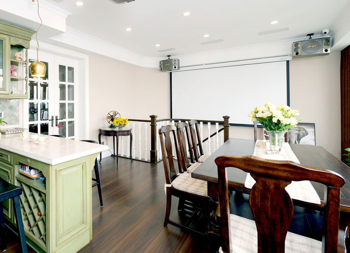 四室兩廳美式裝修效果圖 