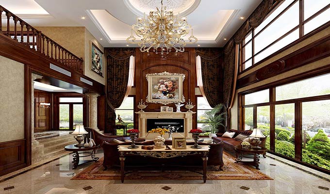 復式中式裝修效果圖