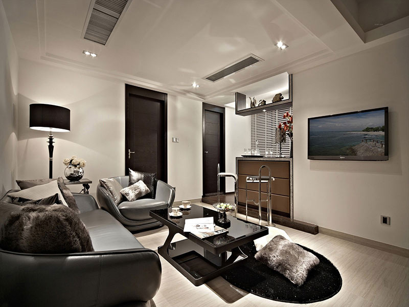 復(fù)式新古典樓裝修效果圖