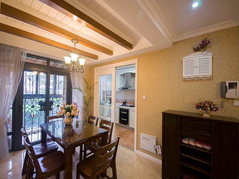 海航城80平中式裝修效果圖