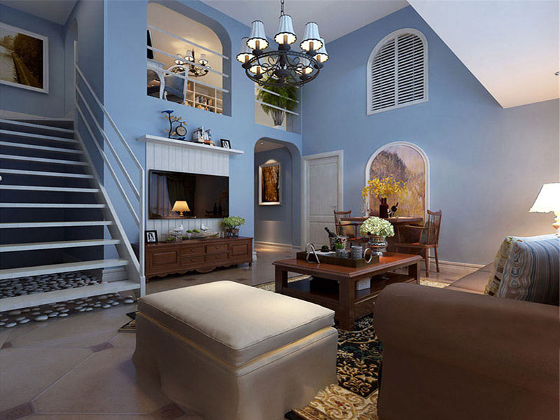 地中海客廳裝修效果圖大全