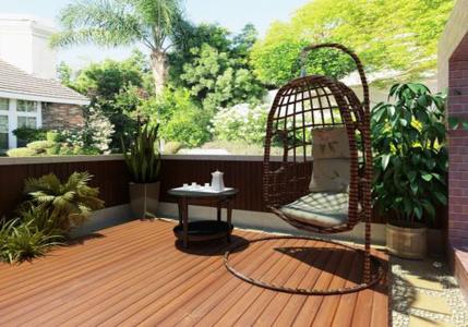 不規(guī)則三居田園裝修風(fēng)格