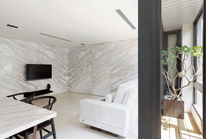 超簡約客廳裝修效果圖，小戶型裝出下空間